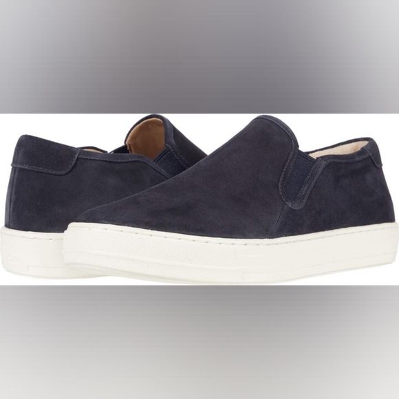 Vince Warwick Suede Sneakers Size 10 - Picture 2 of 12